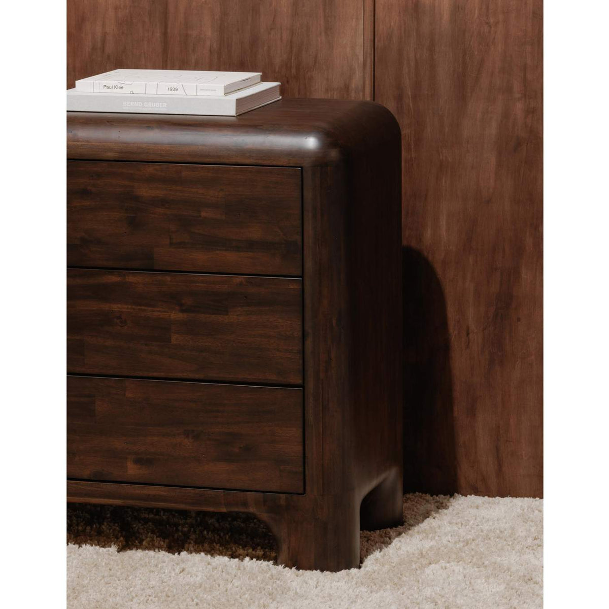YR-1015-20 Rowan 6 Drawer Dresser Dark Brown