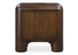 YR-1016-20 Rowan Nightstand Dark Brown