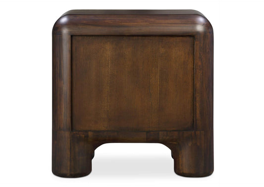 YR-1016-20 Rowan Nightstand Dark Brown