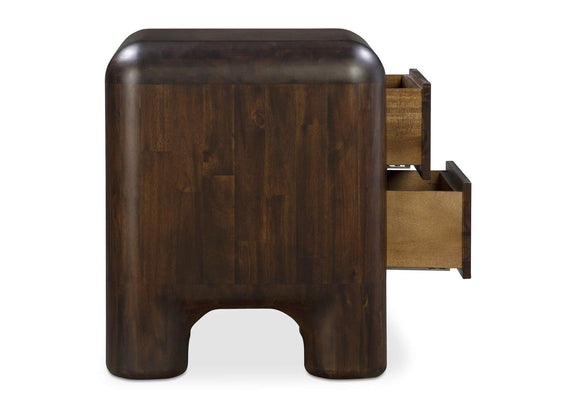 YR-1016-20 Rowan Nightstand Dark Brown