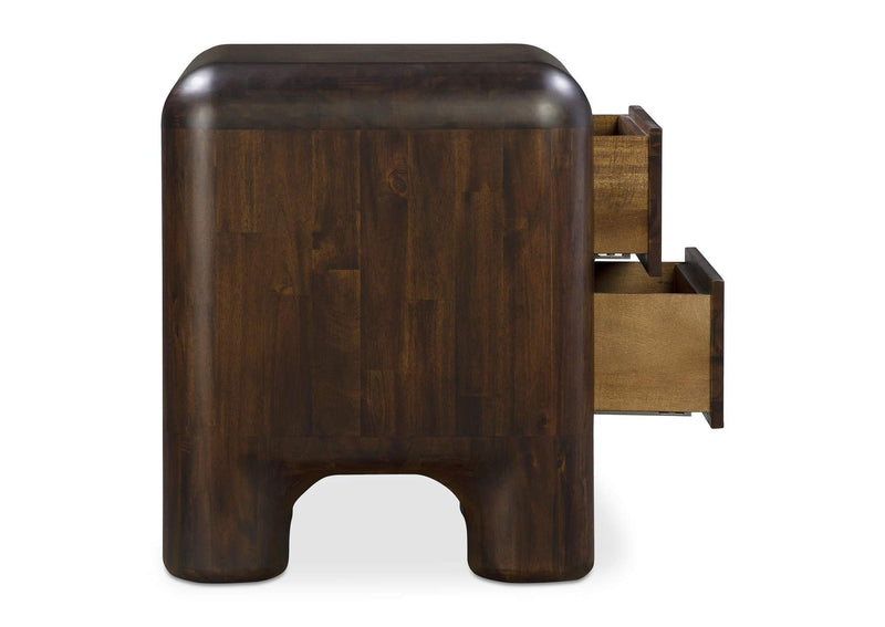 YR-1016-20 Rowan Nightstand Dark Brown