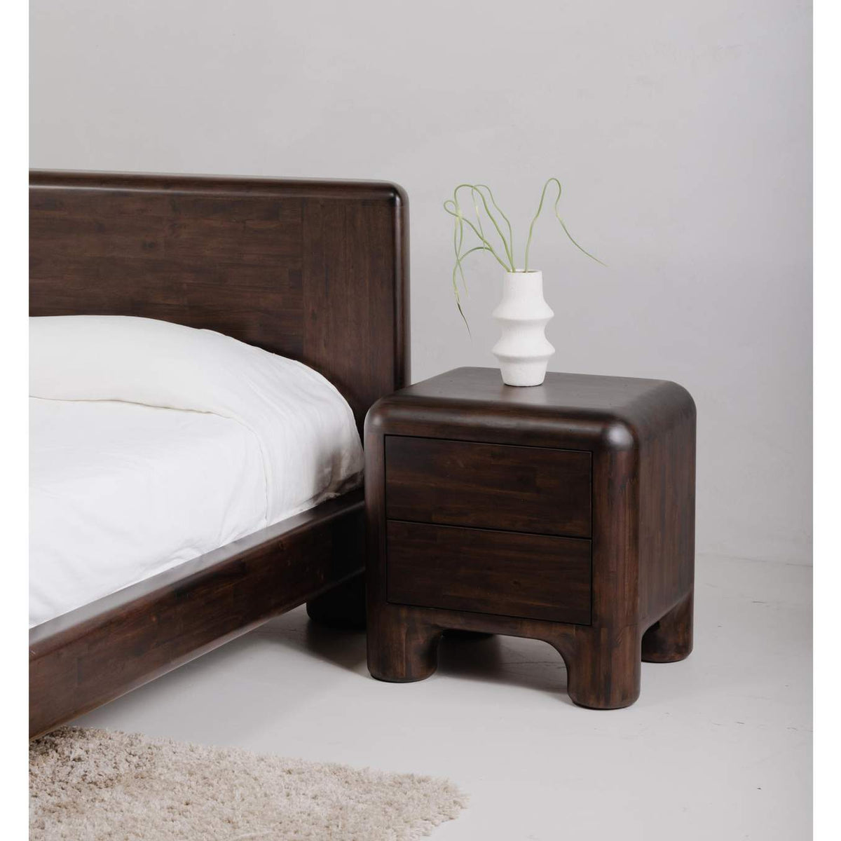 YR-1016-20 Rowan Nightstand Dark Brown