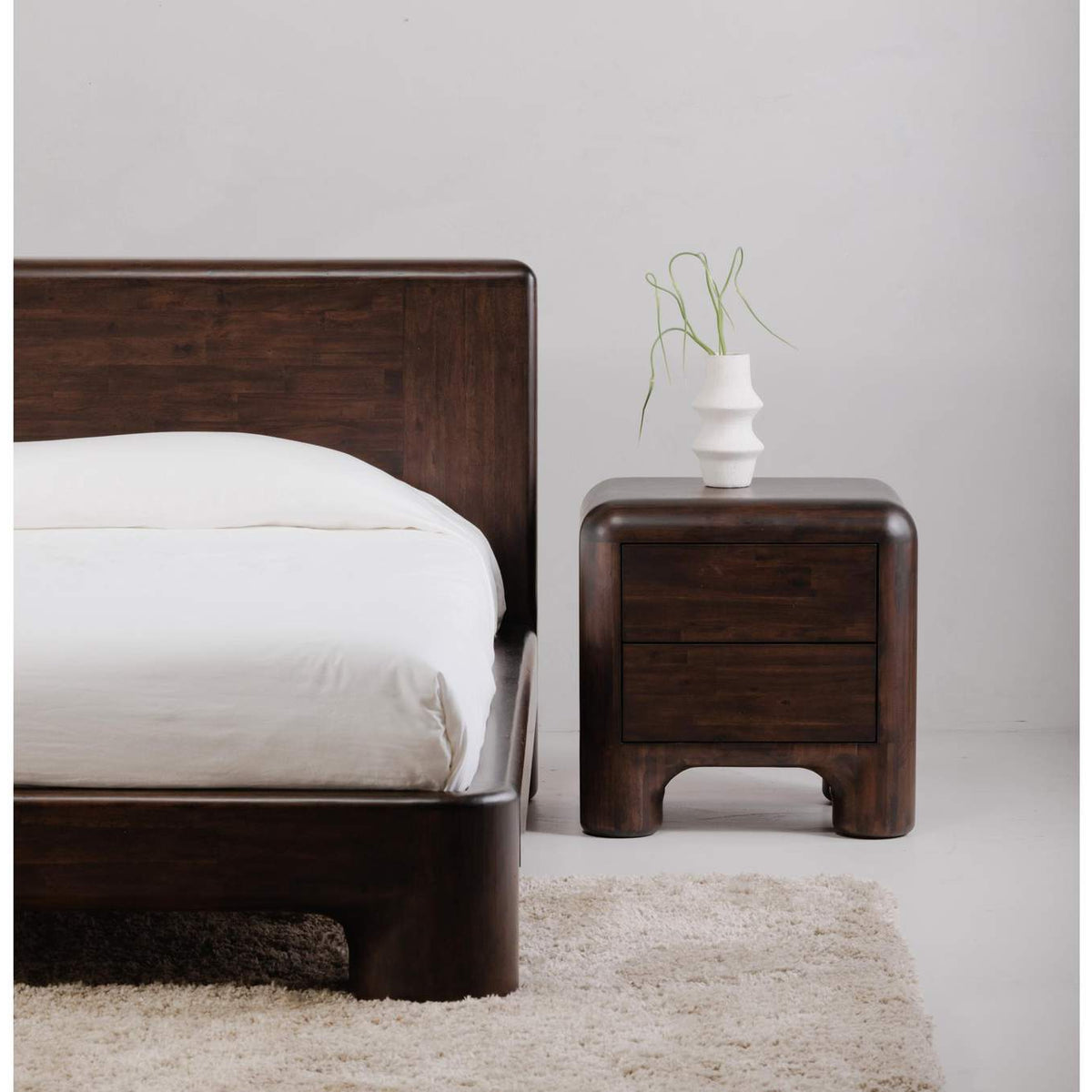 YR-1016-20 Rowan Nightstand Dark Brown
