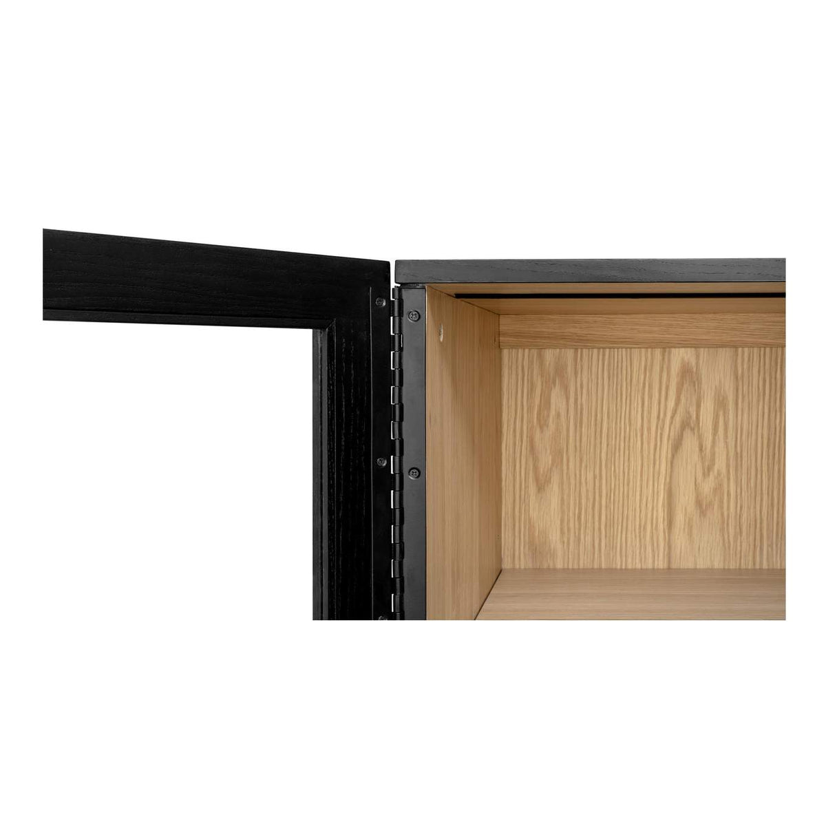 YR-1021-37 Charlotte Tall Cabinet Black