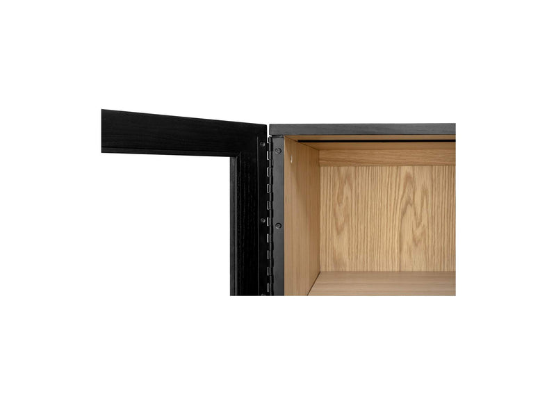 YR-1021-37 Charlotte Tall Cabinet Black