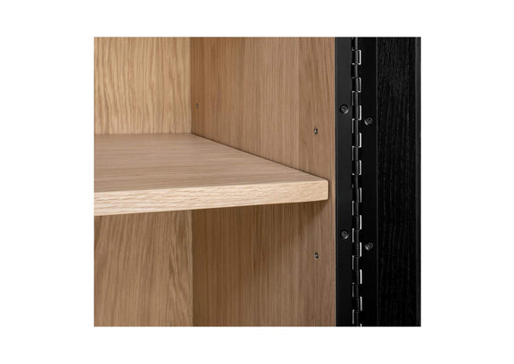YR-1021-37 Charlotte Tall Cabinet Black