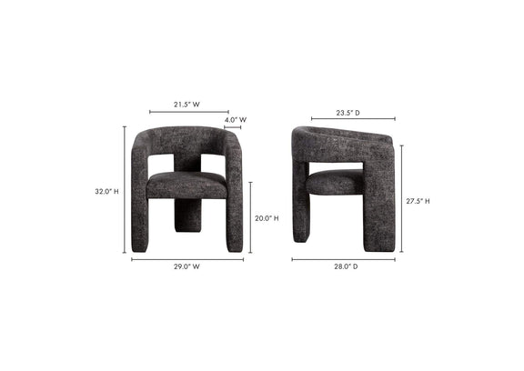 ZT-1032-02 Elo Chair Black