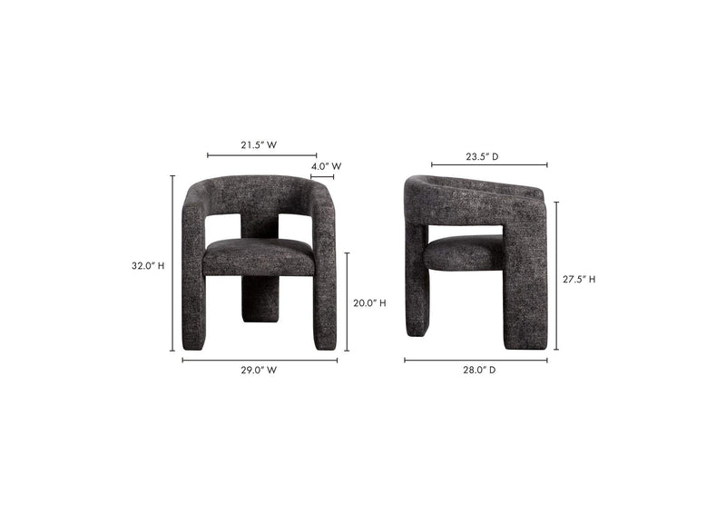ZT-1032-02 Elo Chair Black