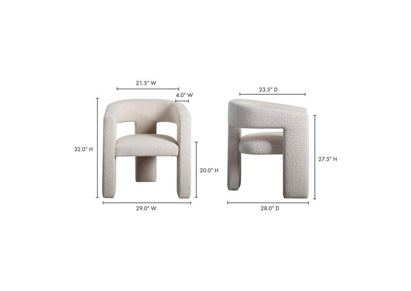 ZT-1032-18 Elo Chair White