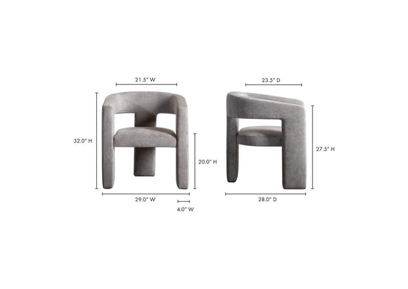 ZT-1032-29 Elo Chair Light Grey