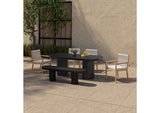 ZT-1033-02-0 Rocca Dining Table Black