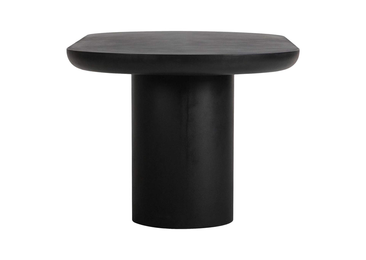 ZT-1033-02-0 Rocca Dining Table Black
