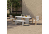ZT-1033-05-0 Rocca Dining Table Cream