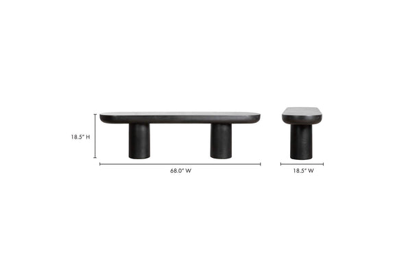ZT-1037-02-0 Rocca Bench Black
