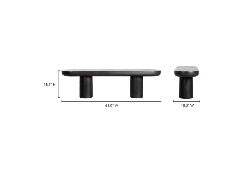 ZT-1037-02-0 Rocca Bench Black