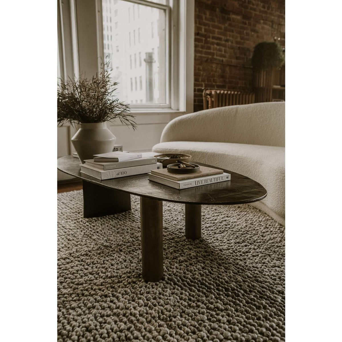 ZY-1029-02-0 Nicko Coffee Table Black