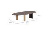 ZY-1029-02-0 Nicko Coffee Table Black