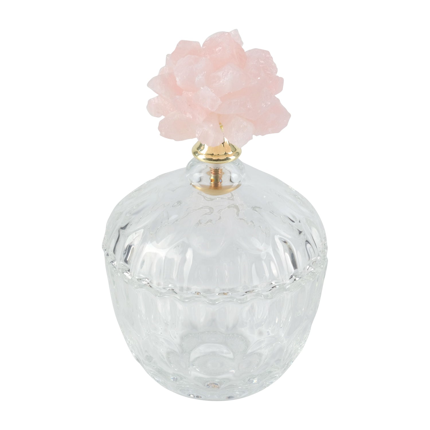 6" Alexander Small Stone And Bottle - Pink