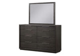 AZU582A Oxford Eight Drawer Dresser In Basalt Grey (2024)