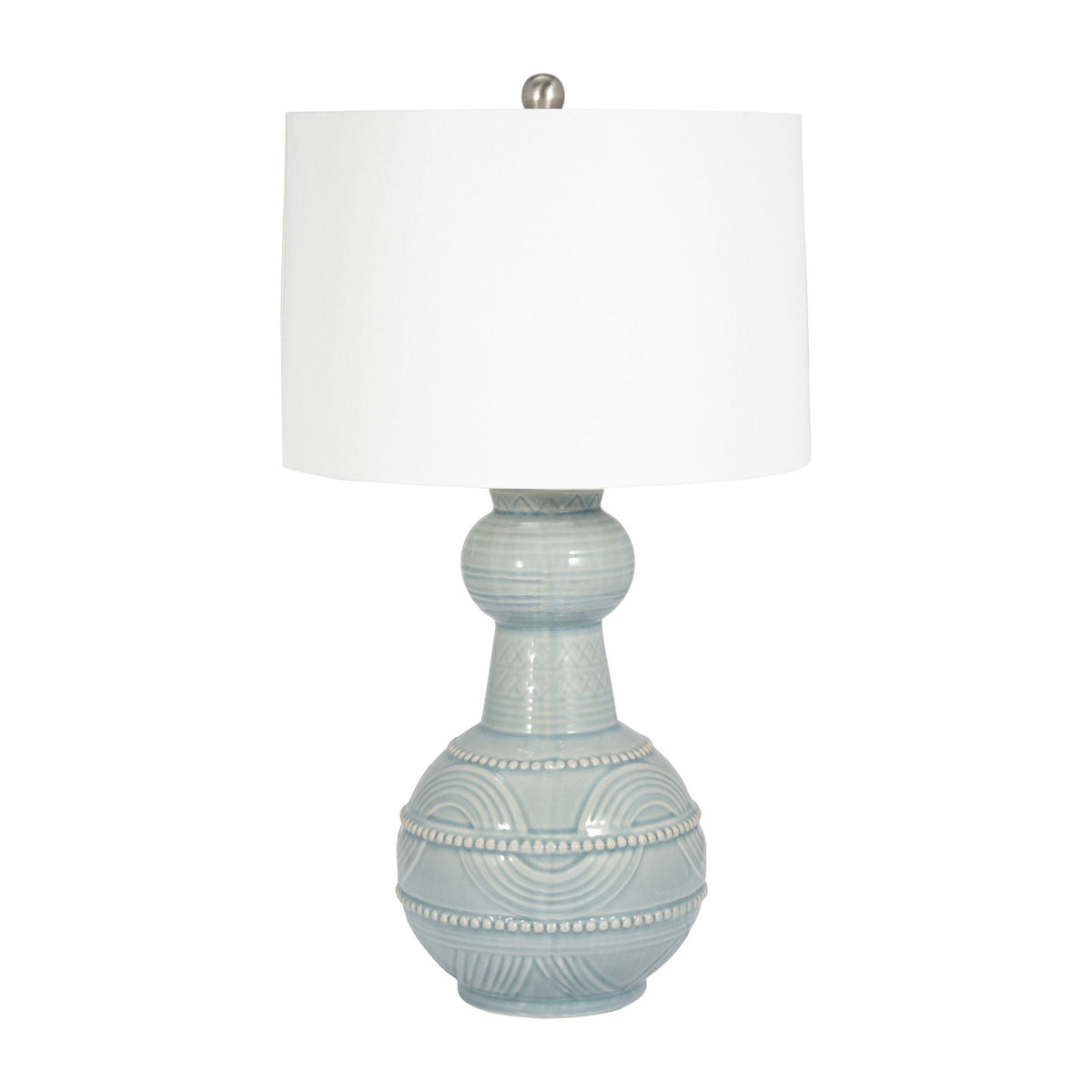 Bottle Table Lamp - Blue