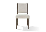FQBM63B Oakland Upholstered Side Chair In Brunette (Set of 2)