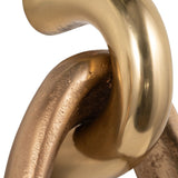 12" / 15" / 19" Dylan Metal Ring Wall Decor (Set of 3) - Gold