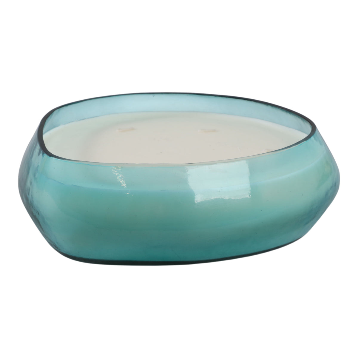 Wood Sage And Sea Salt Scented Candle - Blue