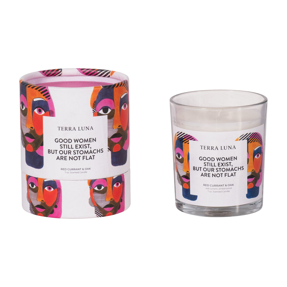 4" 7 Oz Good Women Boxed Candle - Multi