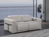 1126 - 2-Piece Modular Power Reclining Loveseat In With 2 Power Recliners & Power Headrests