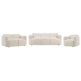 Sierra - 3-Piece Living Room Set - Ivory