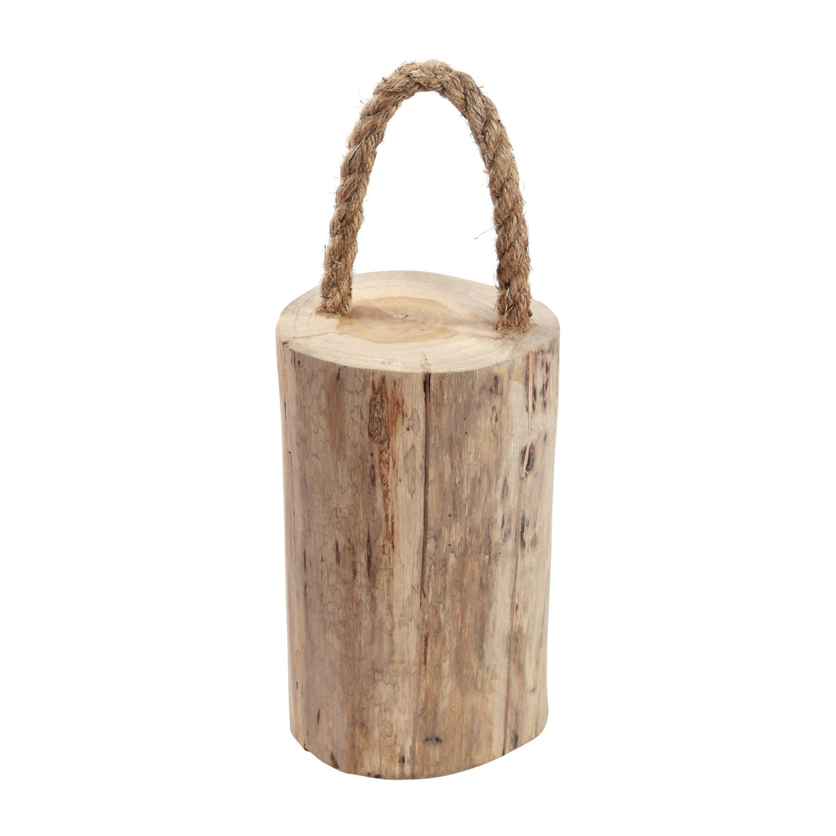 Door Stopper With Handle - Natural