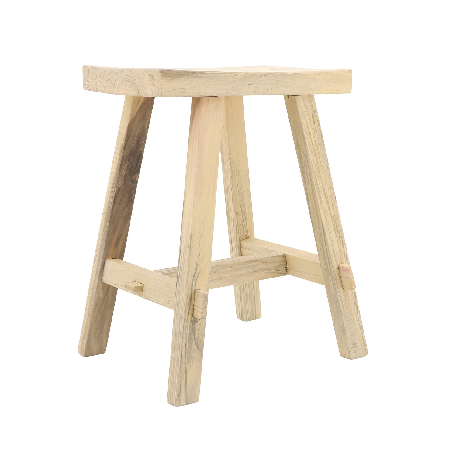 Rectangular Stool - Gray
