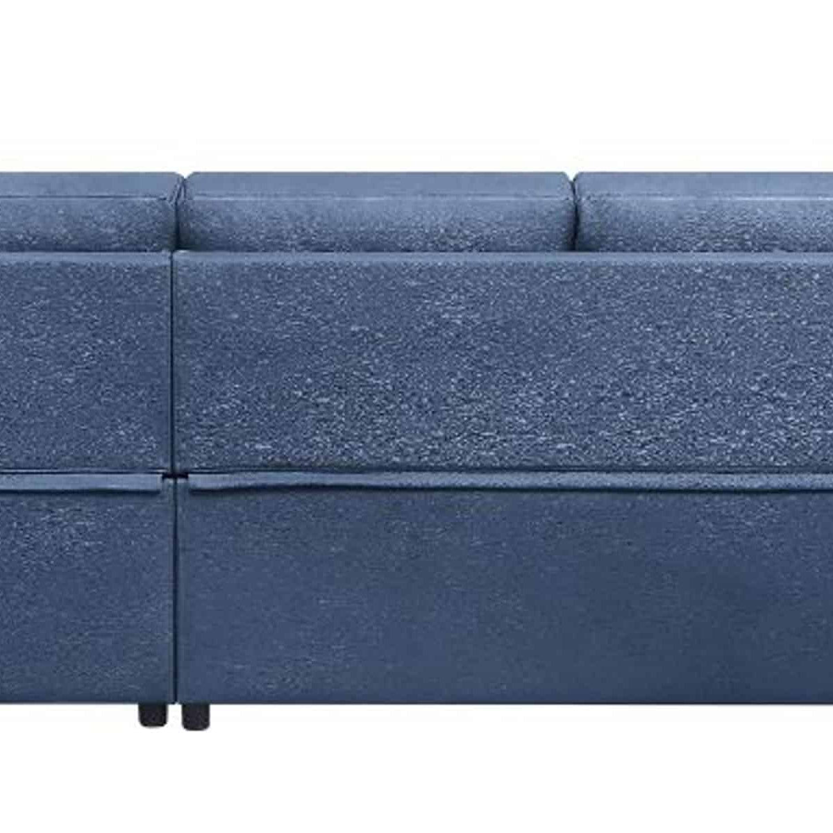 Strophios - Futon - Blue Fabric