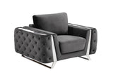 1051 - Contemporary Velvet Chair