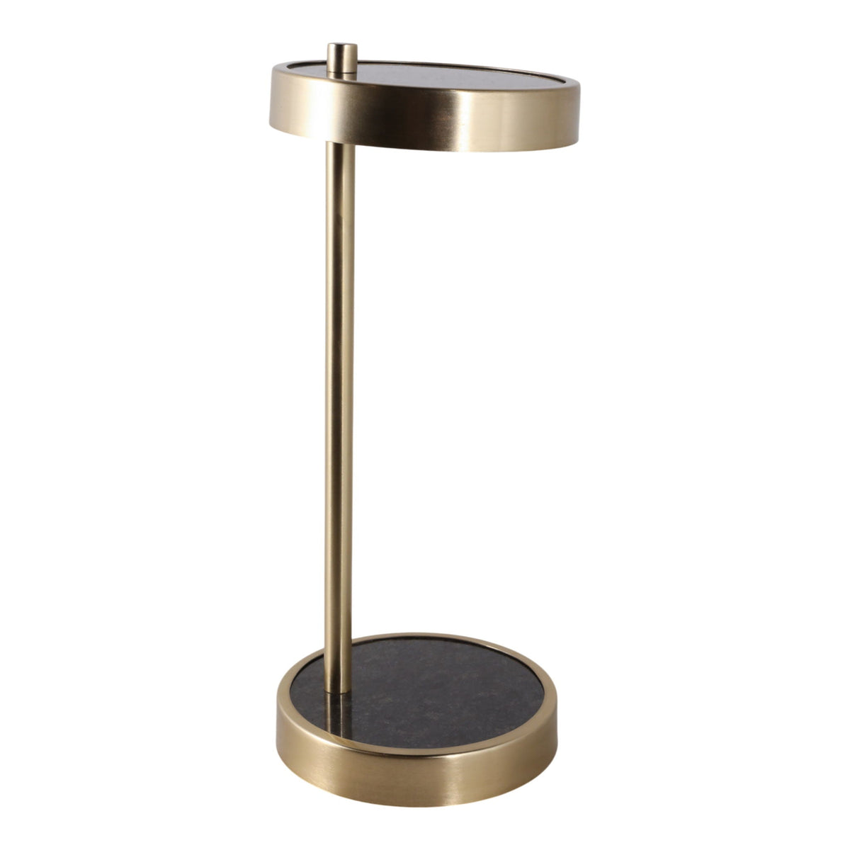 24" Chandler Cocktail Table - Black / Gold