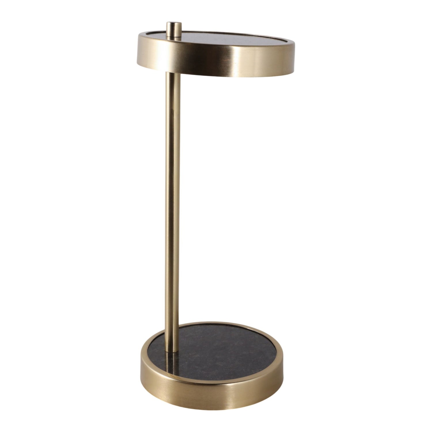 24" Chandler Cocktail Table - Black / Gold