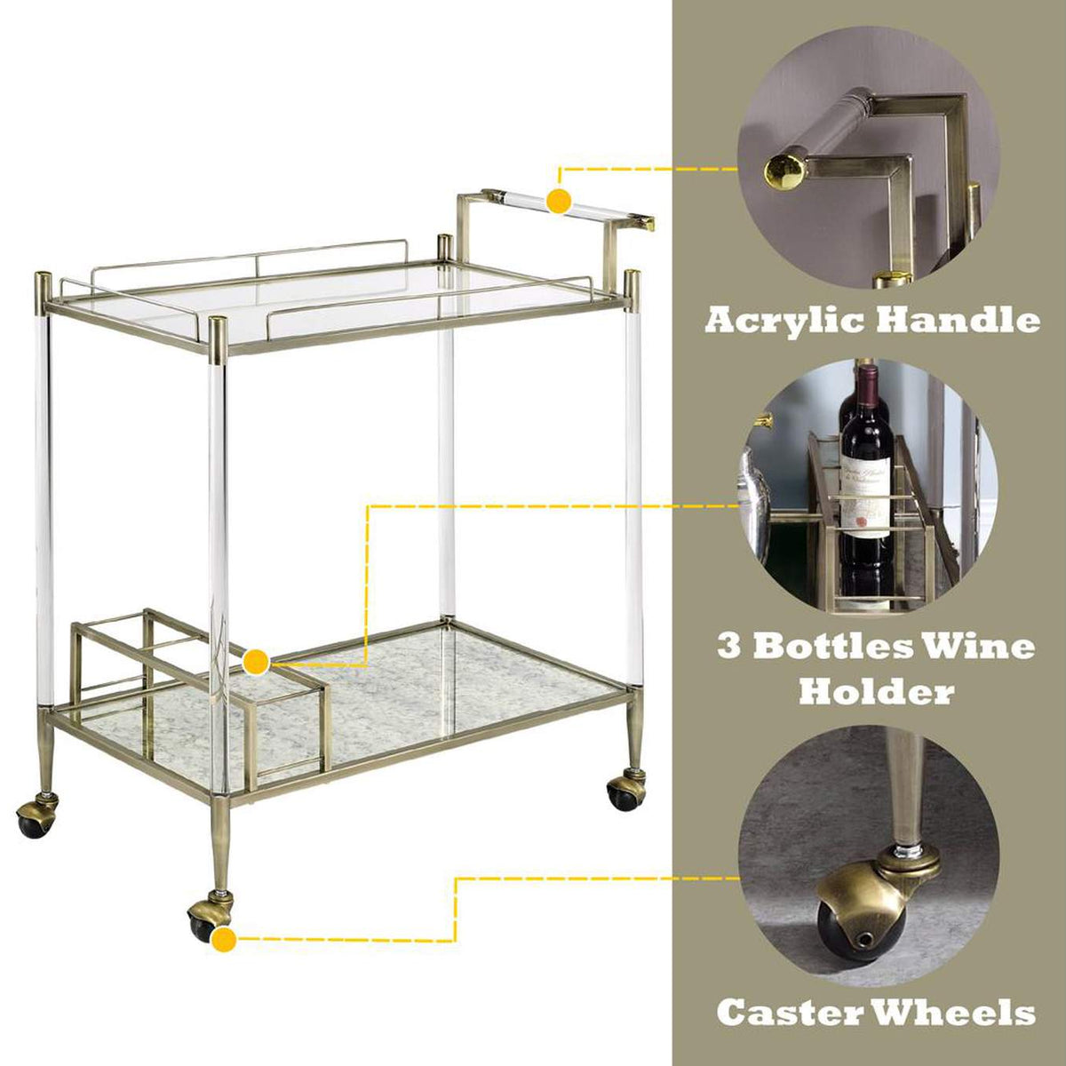 AC00160 Cirro Serving Cart