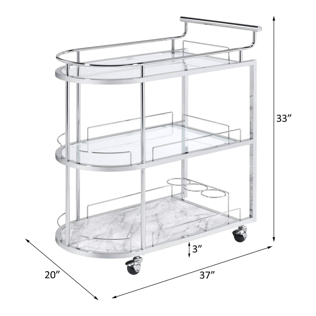 AC00161 Inyo Serving Cart