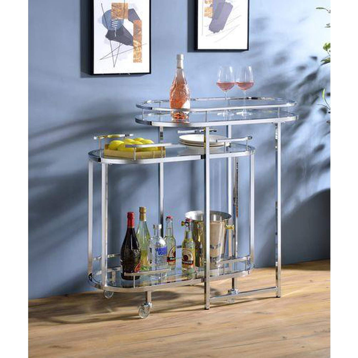 AC00162 Piffo Serving Cart Set