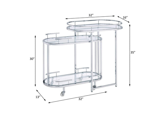 AC00162 Piffo Serving Cart Set