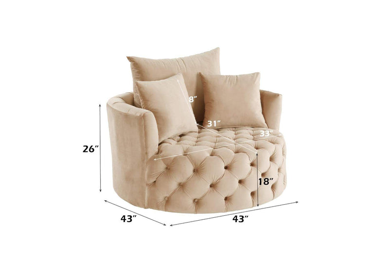 AC00290 Zunyas Accent Chair with Swivel