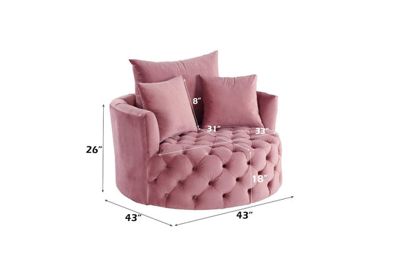 AC00291 Zunyas Accent Chair with Swivel