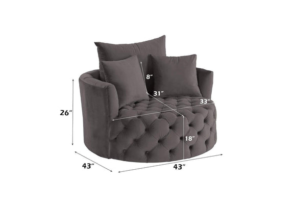 AC00292 Zunyas Accent Chair with Swivel