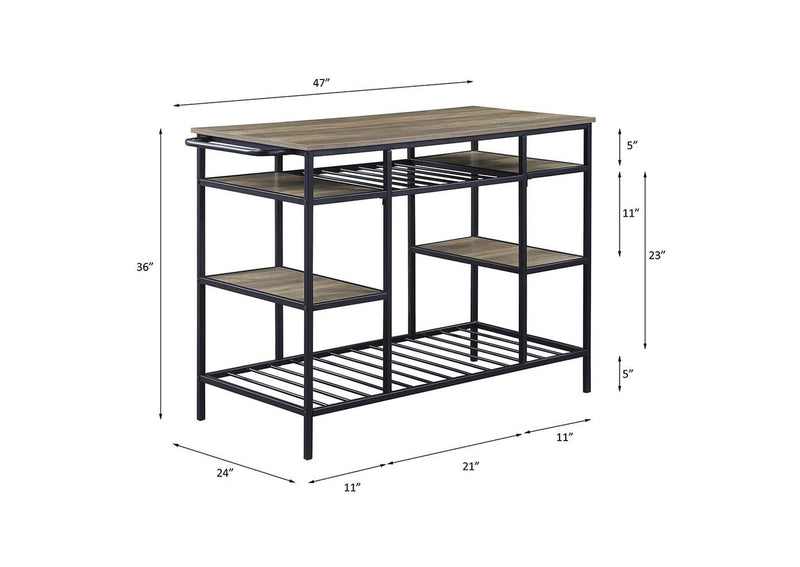 AC00325 Lona Kitchen Island
