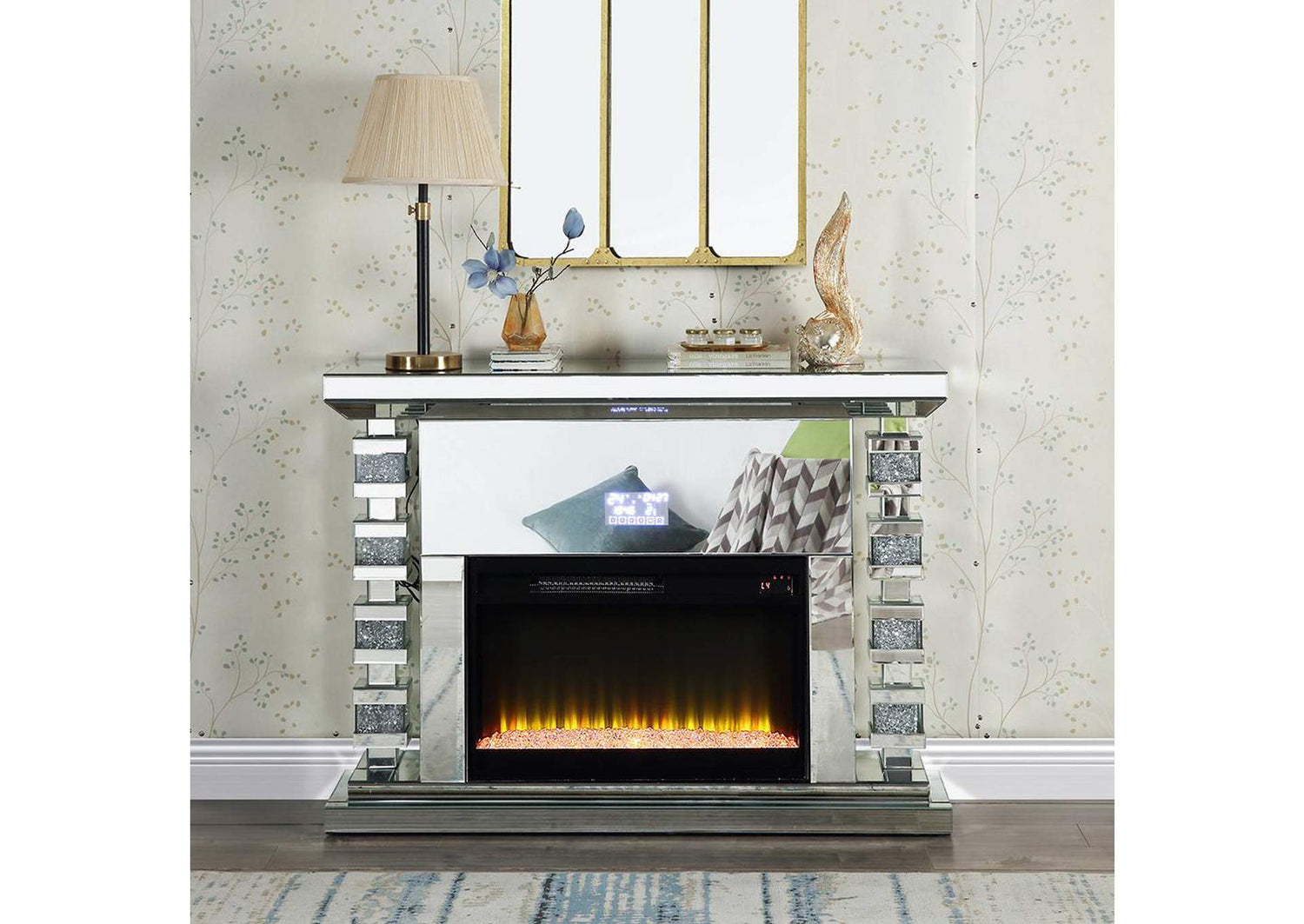 AC00509 Noralie Fireplace with Bluetooth