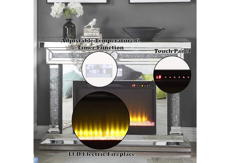 AC00510 Noralie Fireplace with Bluetooth