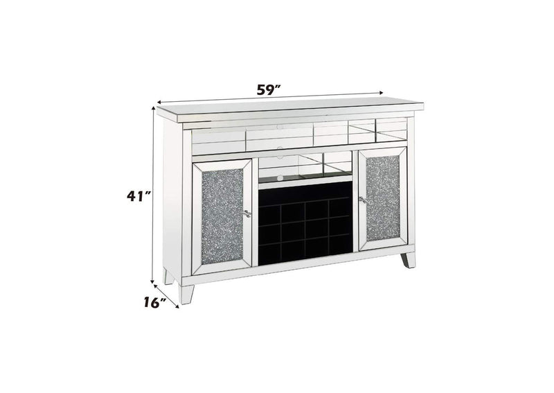 AC00526 Noralie Wine Cabinet with Led