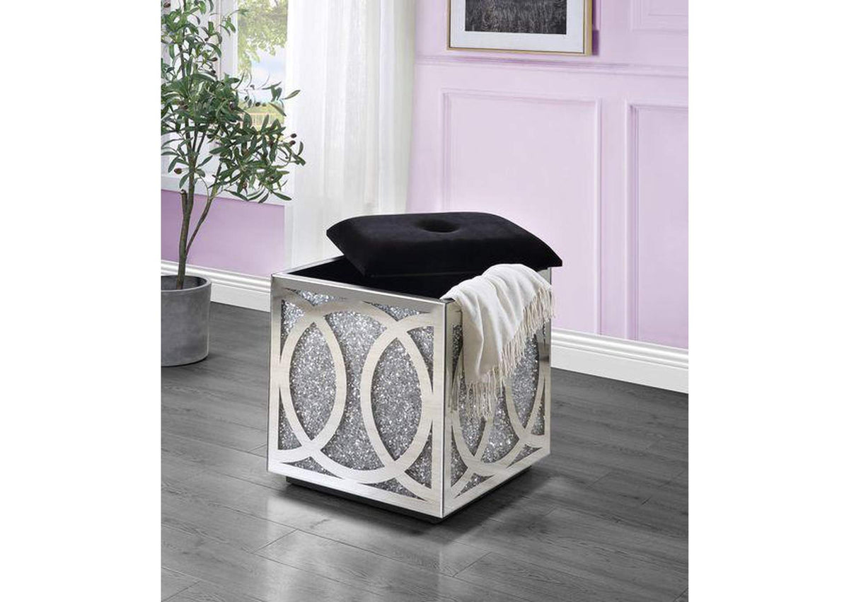 AC00529 Noralie Ottoman with Storage