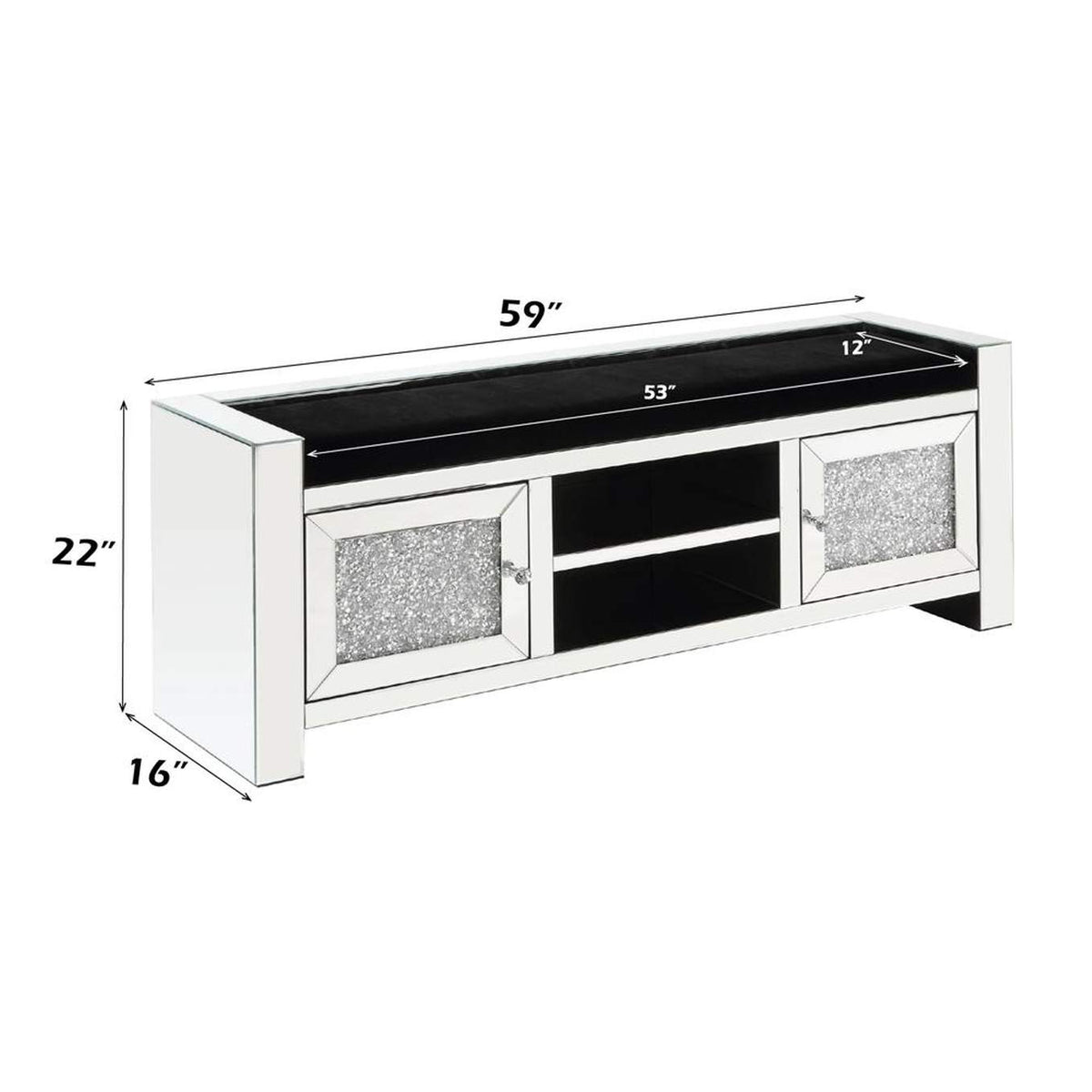 AC00539 Noralie Bench with Storage