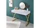 AC00667 Coleen Vanity Desk with Mirror and Jewelry Tray